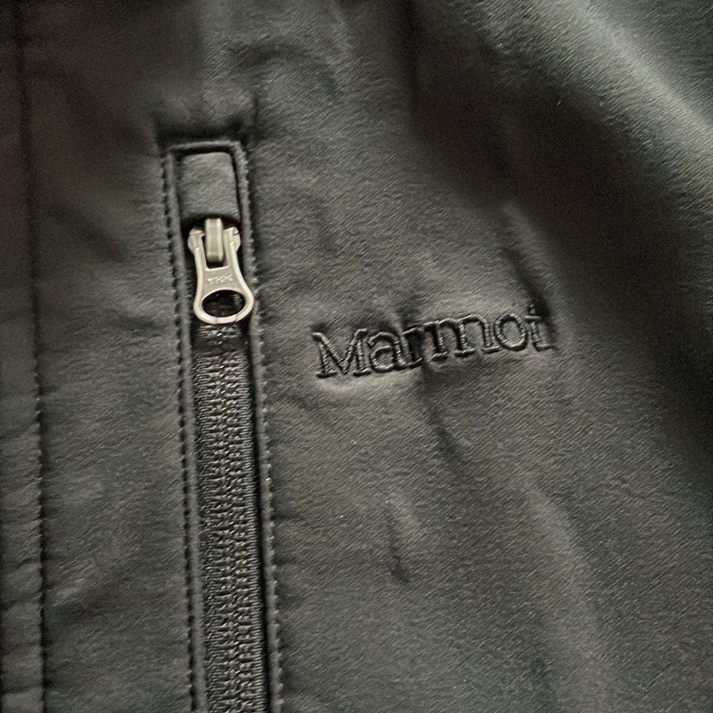 Marmot Black Soft Shell Jacket M - image 4